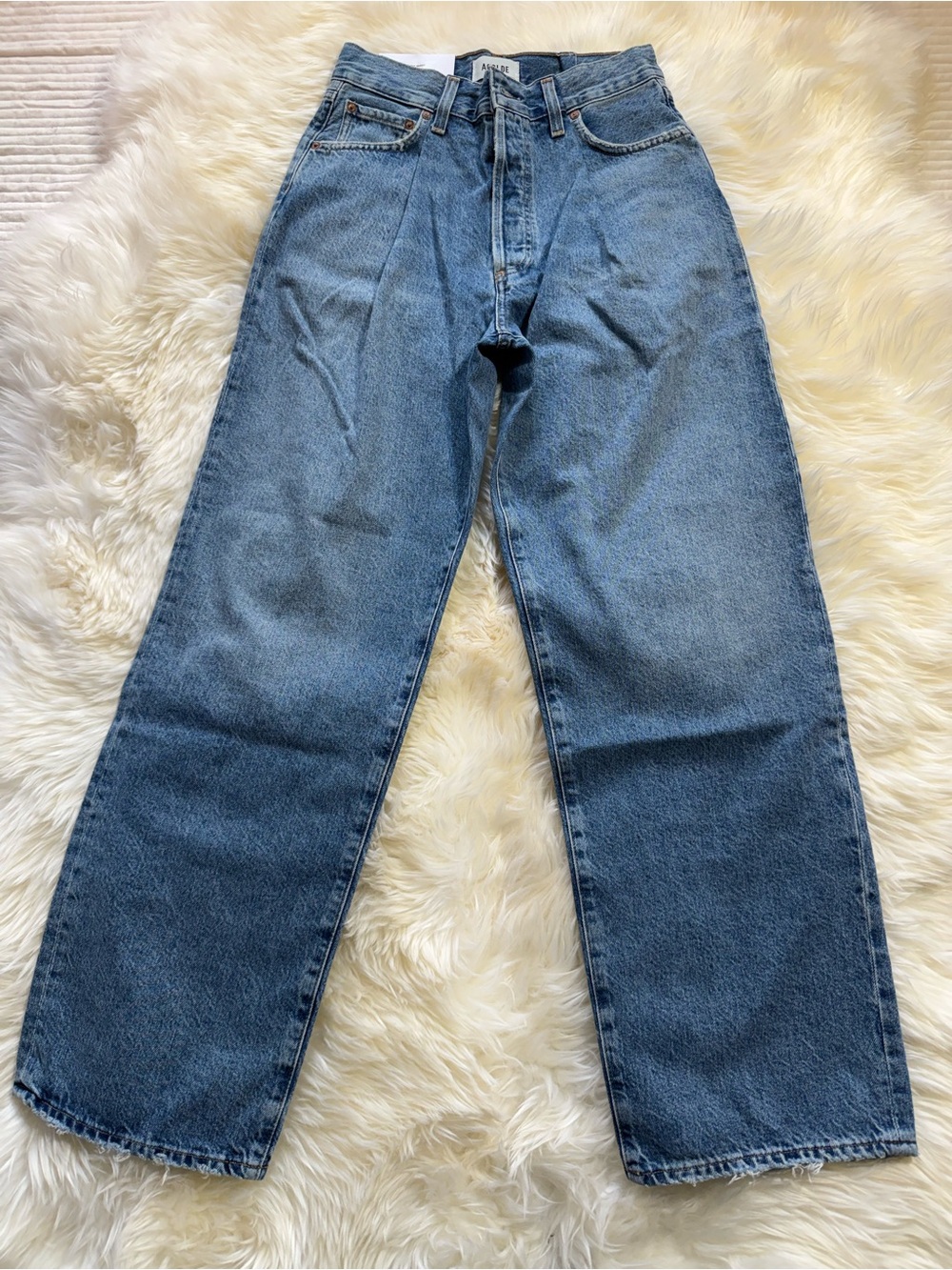 Agolde Relaxed Medium Blue Jeans
